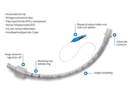 Narcose tube Endosid Magill met cuff 9 5mm per stuk