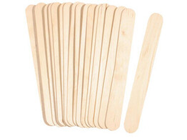 Tongspatels hout 100 stuks