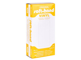 Onderzoekshandschoenen Vinyl soft-hand PF  L  100st