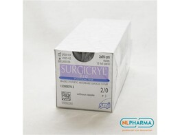 Surgicryl 910 ep-3 usp 2-0 zonder naald 70cm  2 stuks