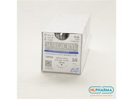 Surgicryl monofilament ep-2 usp 3-0 ds24 75 cm 12 stuks