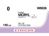 Vicryl W9026 USP 0 violet 1 x 150cm 12 stuks