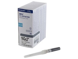 IV Catheter Terumo zonder bsp Surflo 16G x 2 grijs 50 stuks