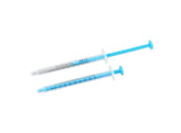 Spuiten met doorn 2-delig 1ml blauw 50 stuks