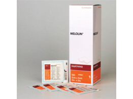 Melolin kompres 10 x 10 cm steriel 10 stuks