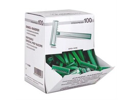 Scheermesjes disposable 100 stuks