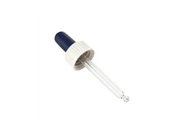 Druppelpipet glas 10/20/30 ml blauw 100 stuks