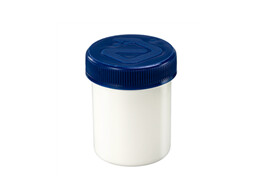 Zalfpotten 75 ml wit   deksel 35 stuks